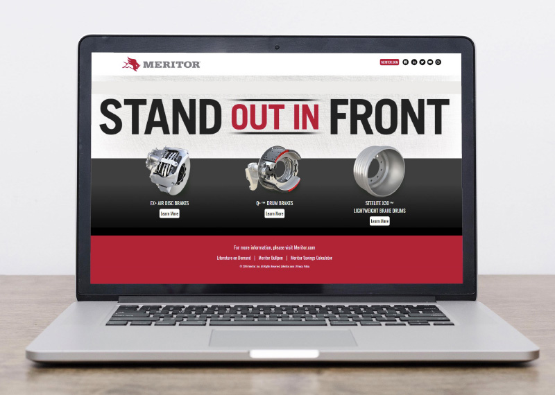 Meritor Microsite